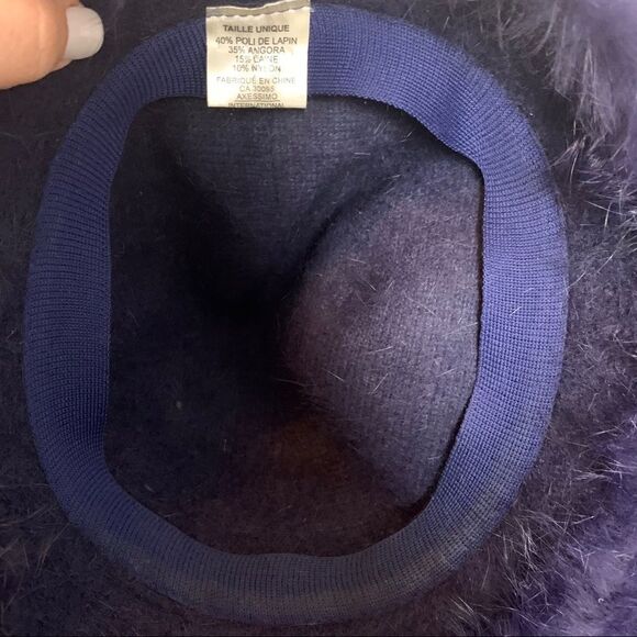 Rabbit hair / angora bucket hat - Picture 7 of 8